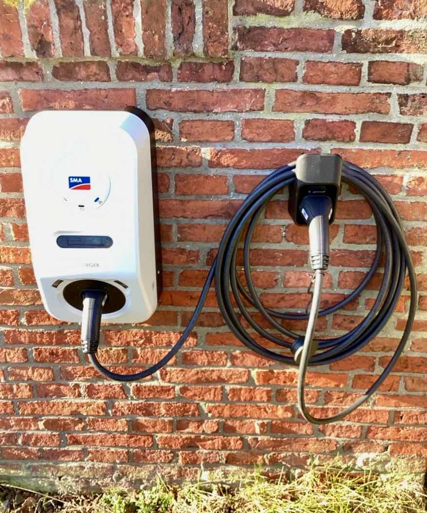 SMA eCharger met laadkabel