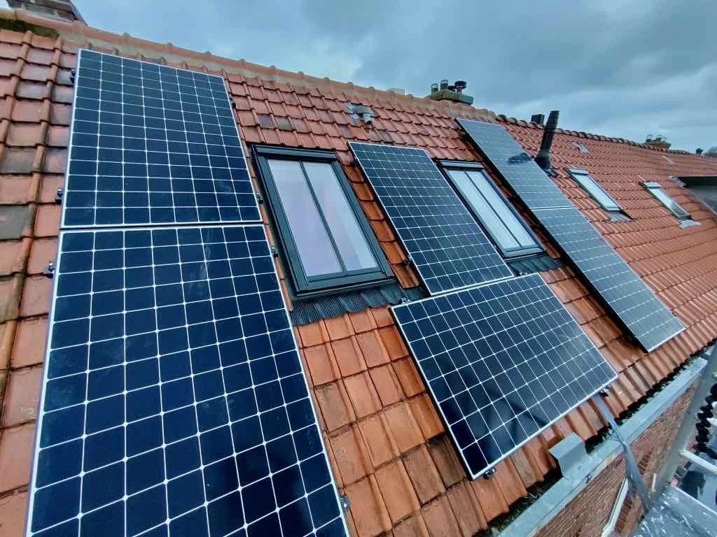 Solar panels installed in December 2024