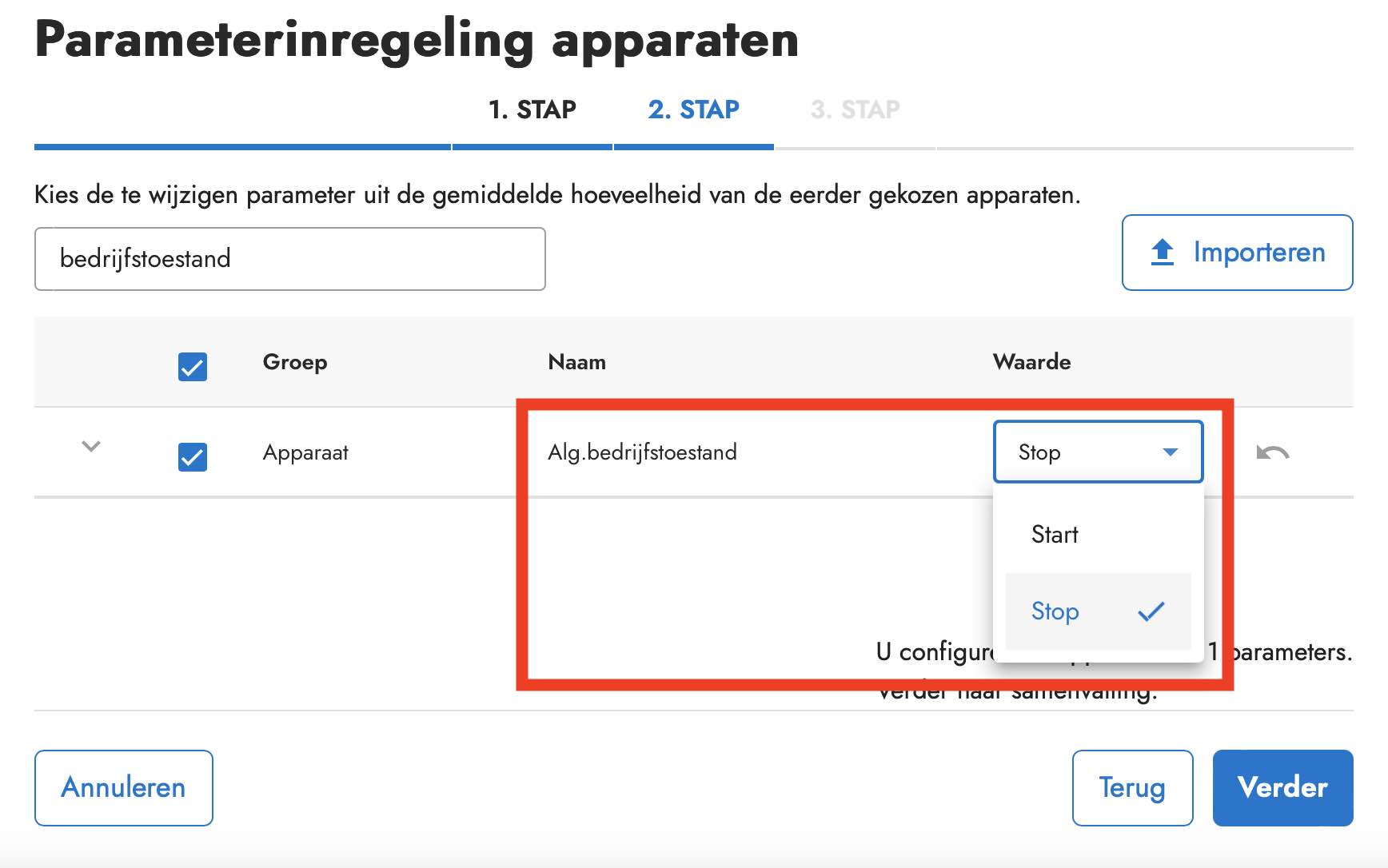 omvormer op afstand uitzetten via ennexOS