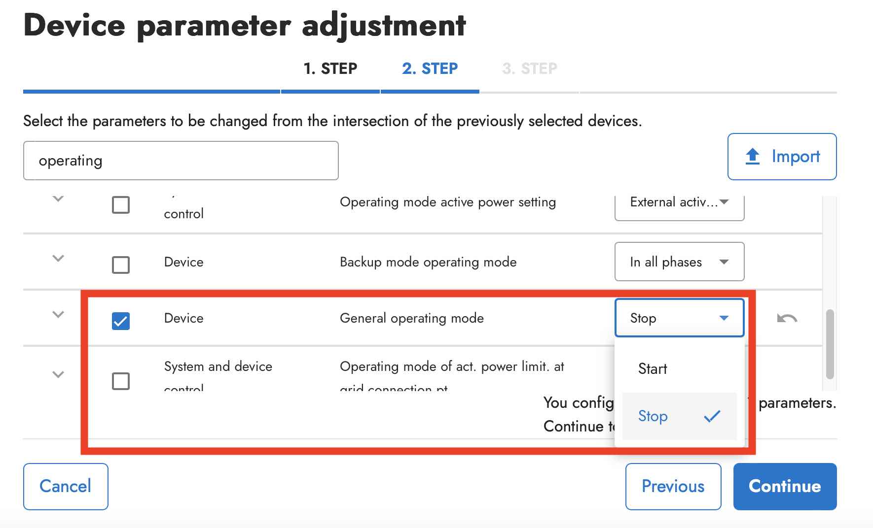 how to switch off an SMA inverter remotely via ennexOS